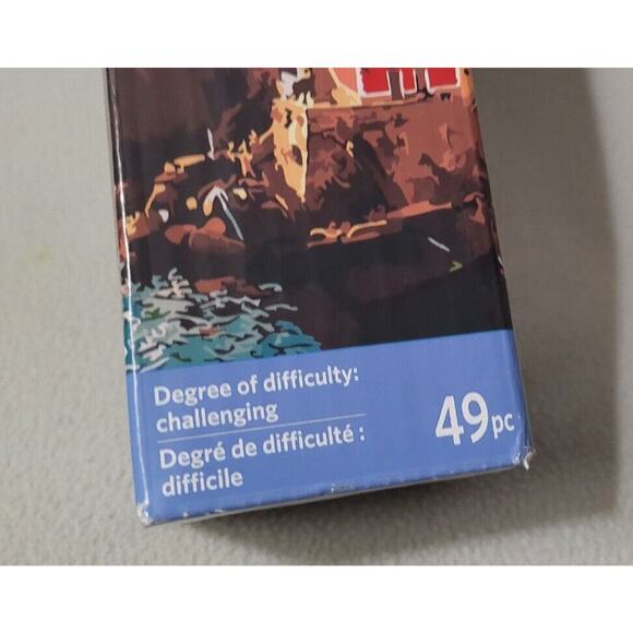 NEW Artists Loft Paint By Number Kit Challenging Italian Seaside Villas 16x20 - Picture 4 of 8